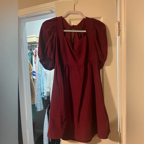 Jacquie the label new with tags Maroon dress. - Picture 4 of 6